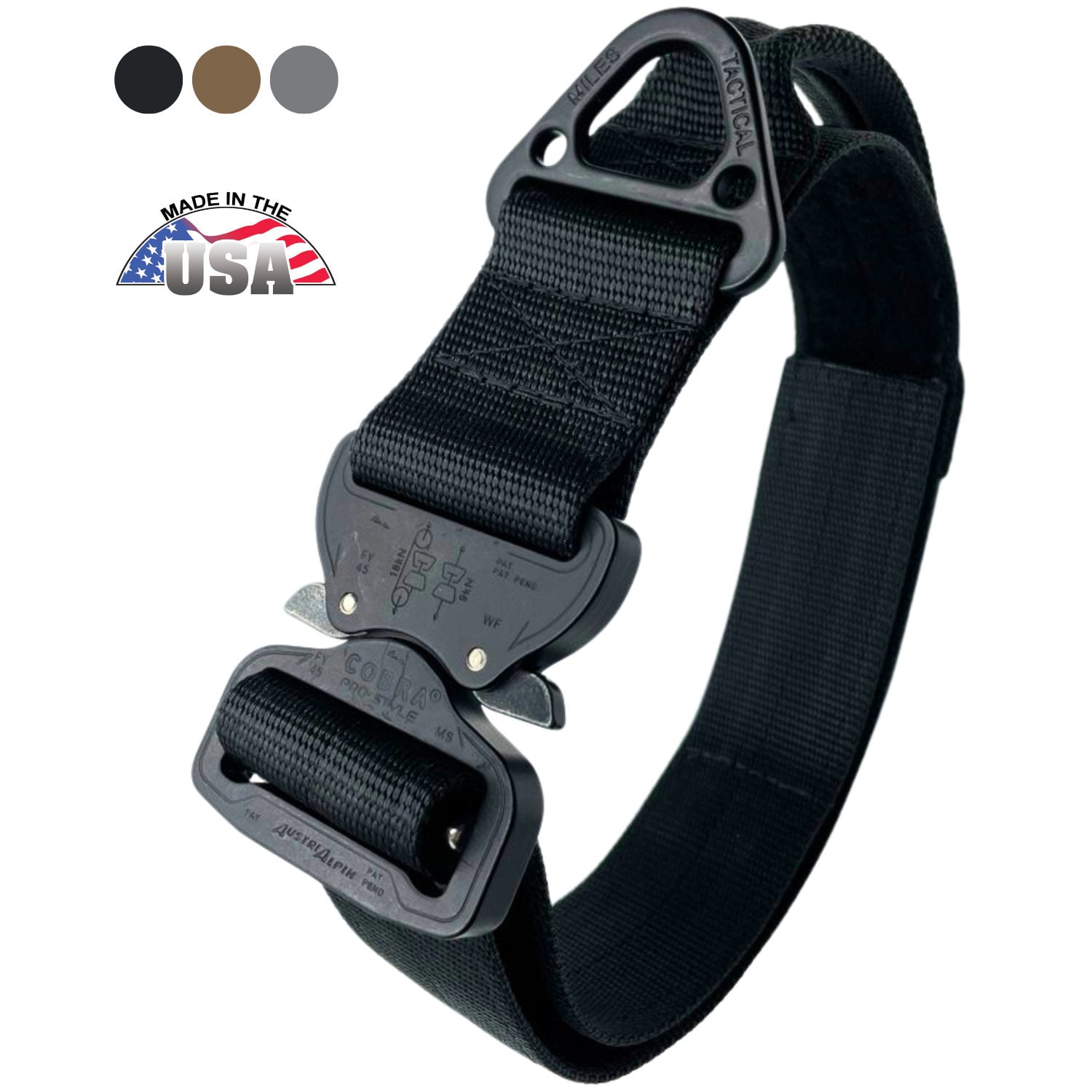 TSPRO Tactical Dog Collar 1.5 Inch Wide Thick Dog
